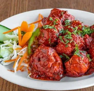 Peri Peri Chicken Biryani at Southern Spices South Indian restaurant in Winnipeg