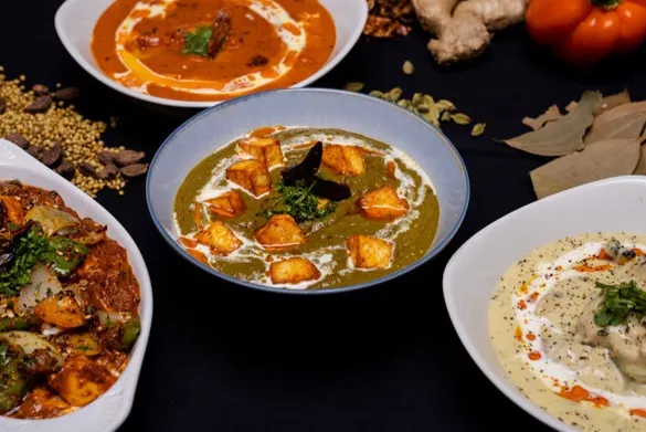 Signature South Indian biryani and dosa dishes at Southern Spices in Winnipeg